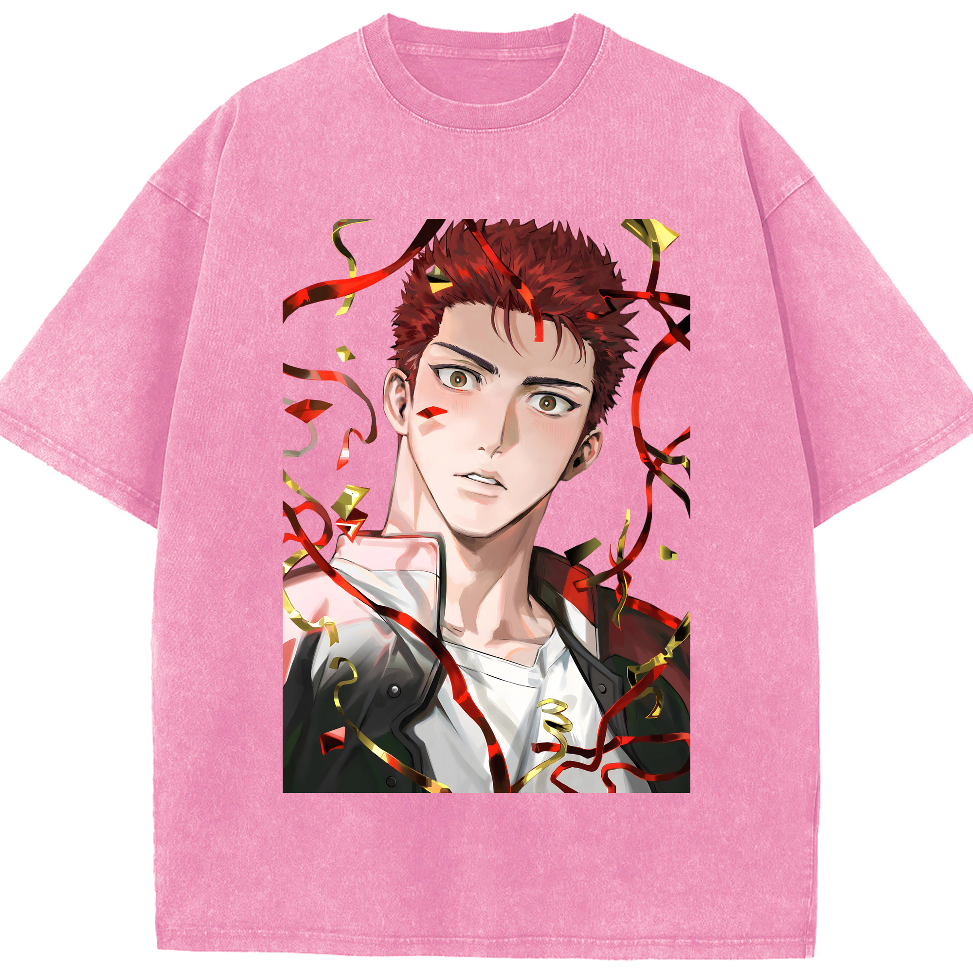 （画像用） SLAM DUNK／スラムダンク 綿100% ヴィンテージ風 半袖Tシャツ（フロントプリント）